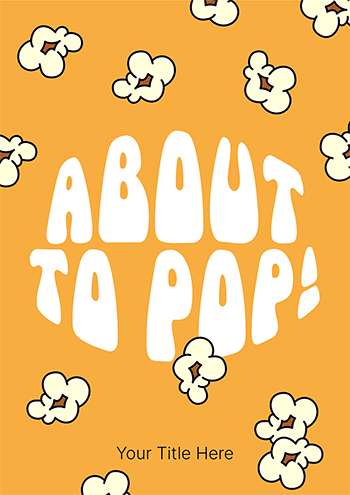 "About to Pop – Ready for Baby!" Greeting Card